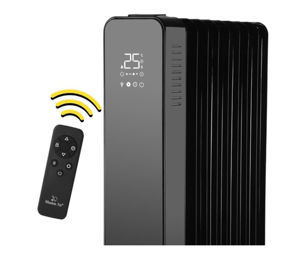 Mission Air Grzejnik olejowy OSLO 2000W Black WiFi - 1590309 - zdjęcie 7